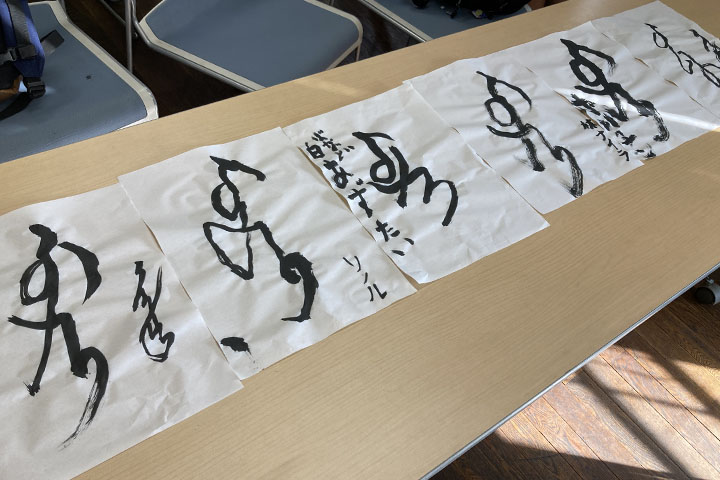 モンゴル語書道